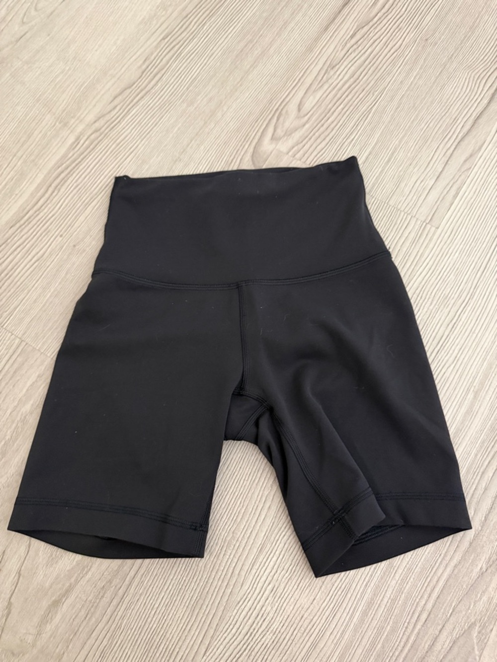lululemon athletica Black High-Rise Bike Shorts